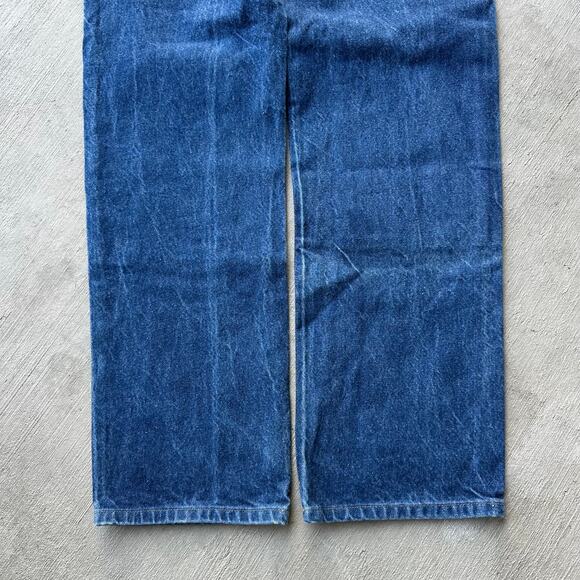 Vintage Y2K Carhartt denim blue jeans double knee work wear carpenter pants - Picture 7 of 7